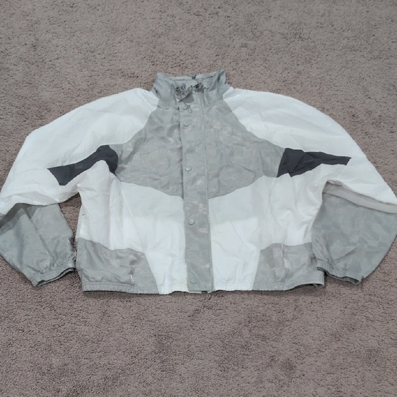 Savage X Fenty Sport Jacket in Light Gray - Picture 1 of 9